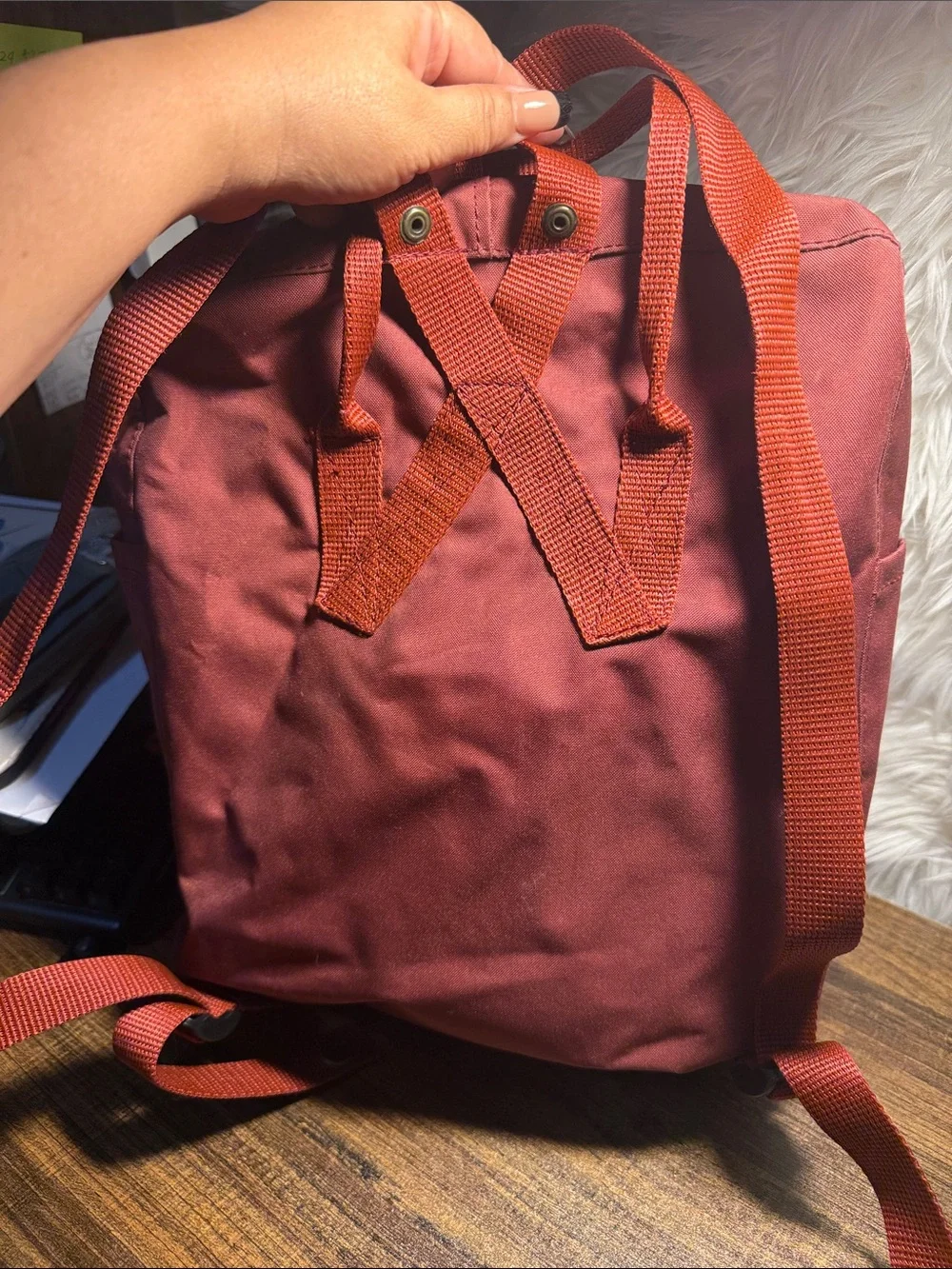Fjallraven Kånken Backpack - Brick Red